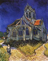 Vincent Van Gogh The Church of Auvers-sur-Oise France oil painting art